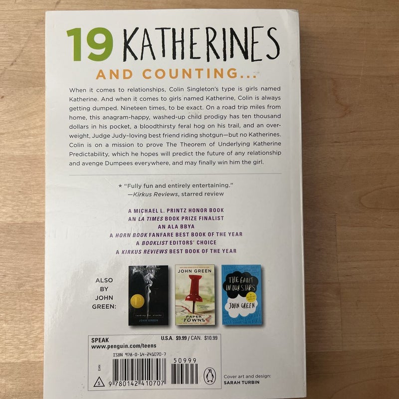 An Abundance of Katherines