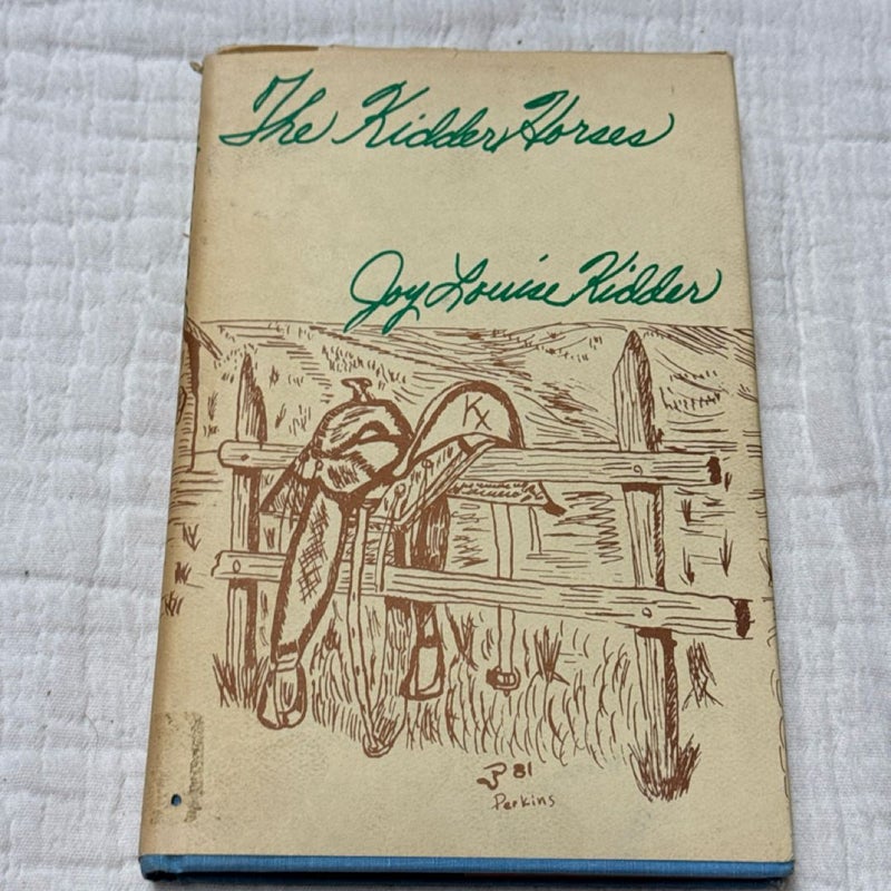 The Kidder Horses (Signed Copy) 1981