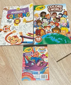 Lot of Children’s Coloring Books 