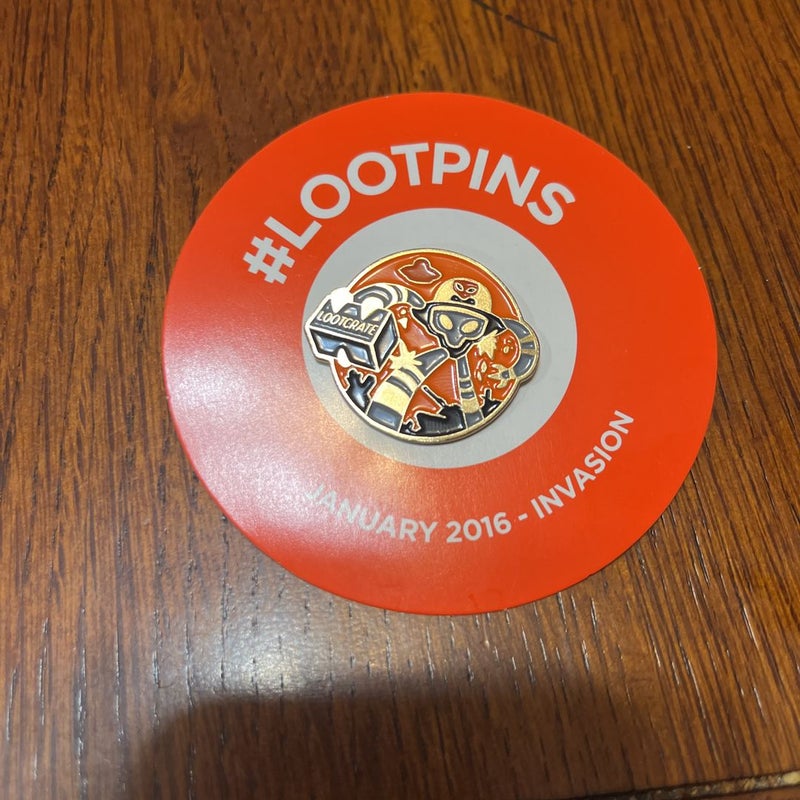 Loot crate pin by Loot crate, Paperback