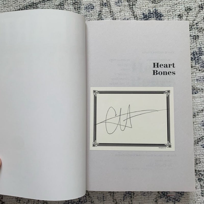 Heart Bones (Signed Bookplate)