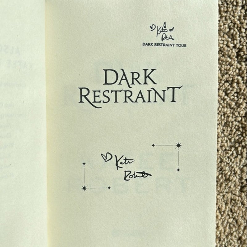 Dark Restraint (Signed/stamped by author) 