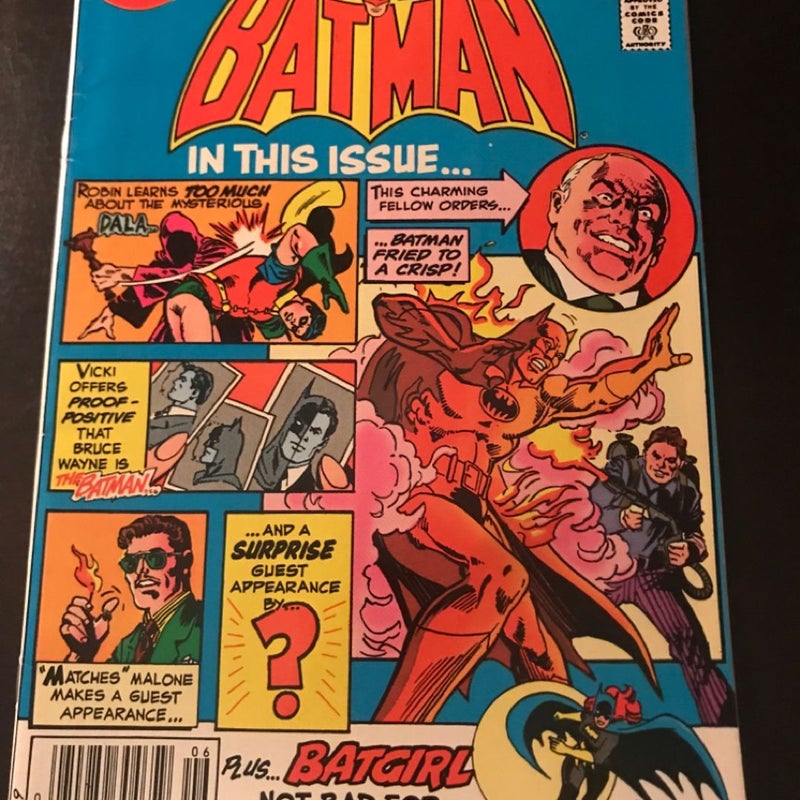 Batman No 515 Vintage Comcis 1982 VGC