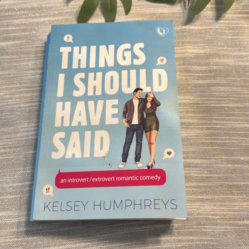 Things I Should Have Said