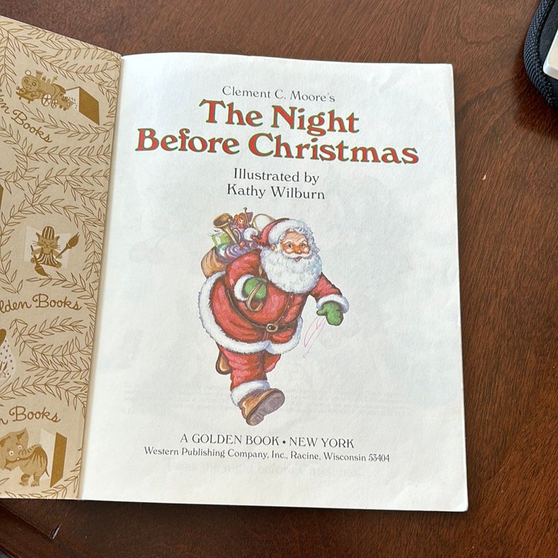 The Night Before Christmas Littke Golden Book