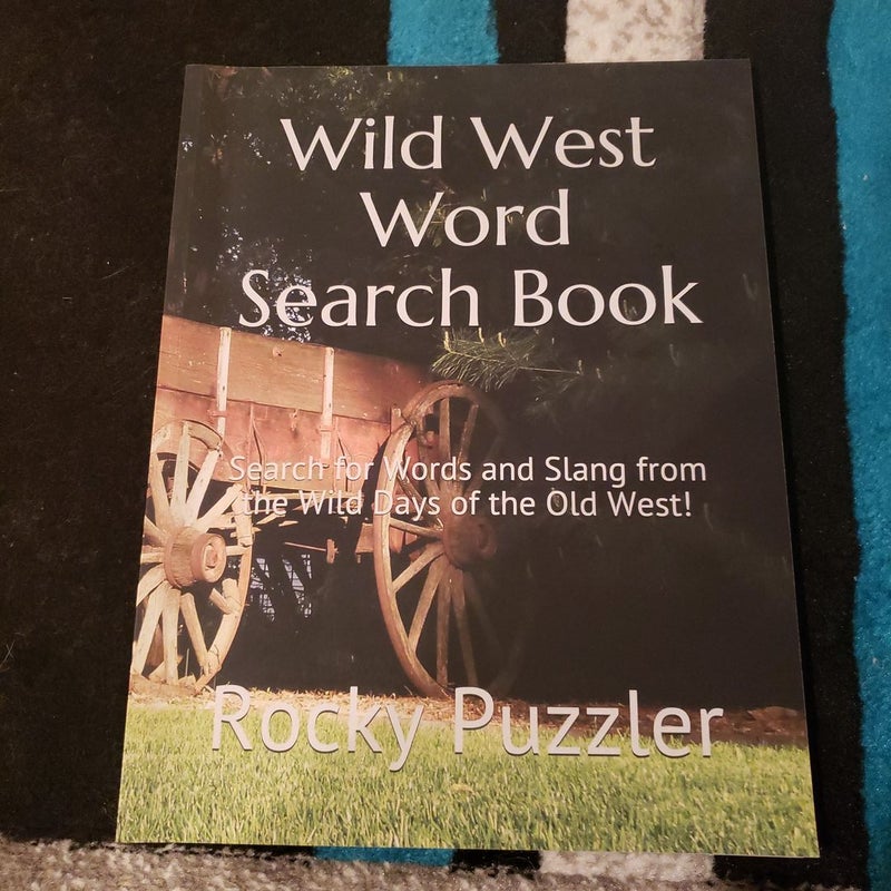 Wild West Word Search Book