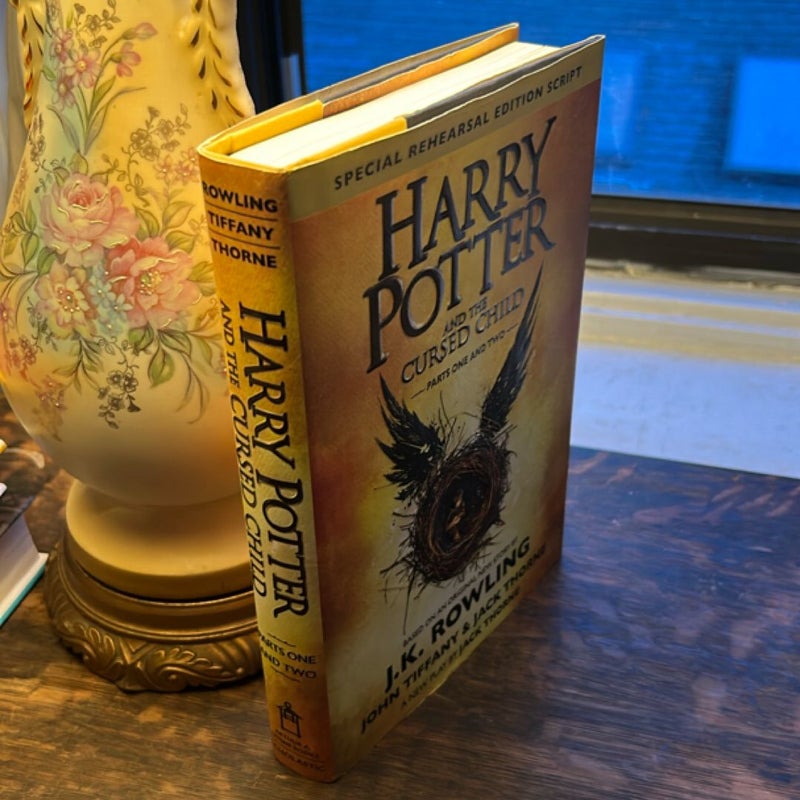 Harry Potter and the Cursed Child Parts One and Two (Special Rehearsal Edition Script)