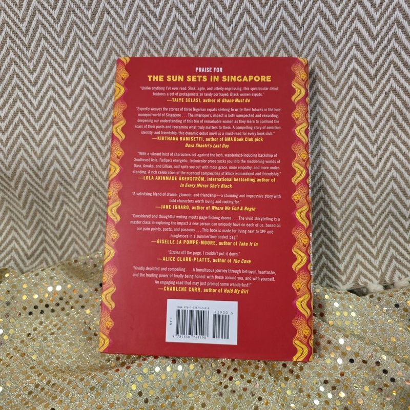 The Sun Sets in Singapore