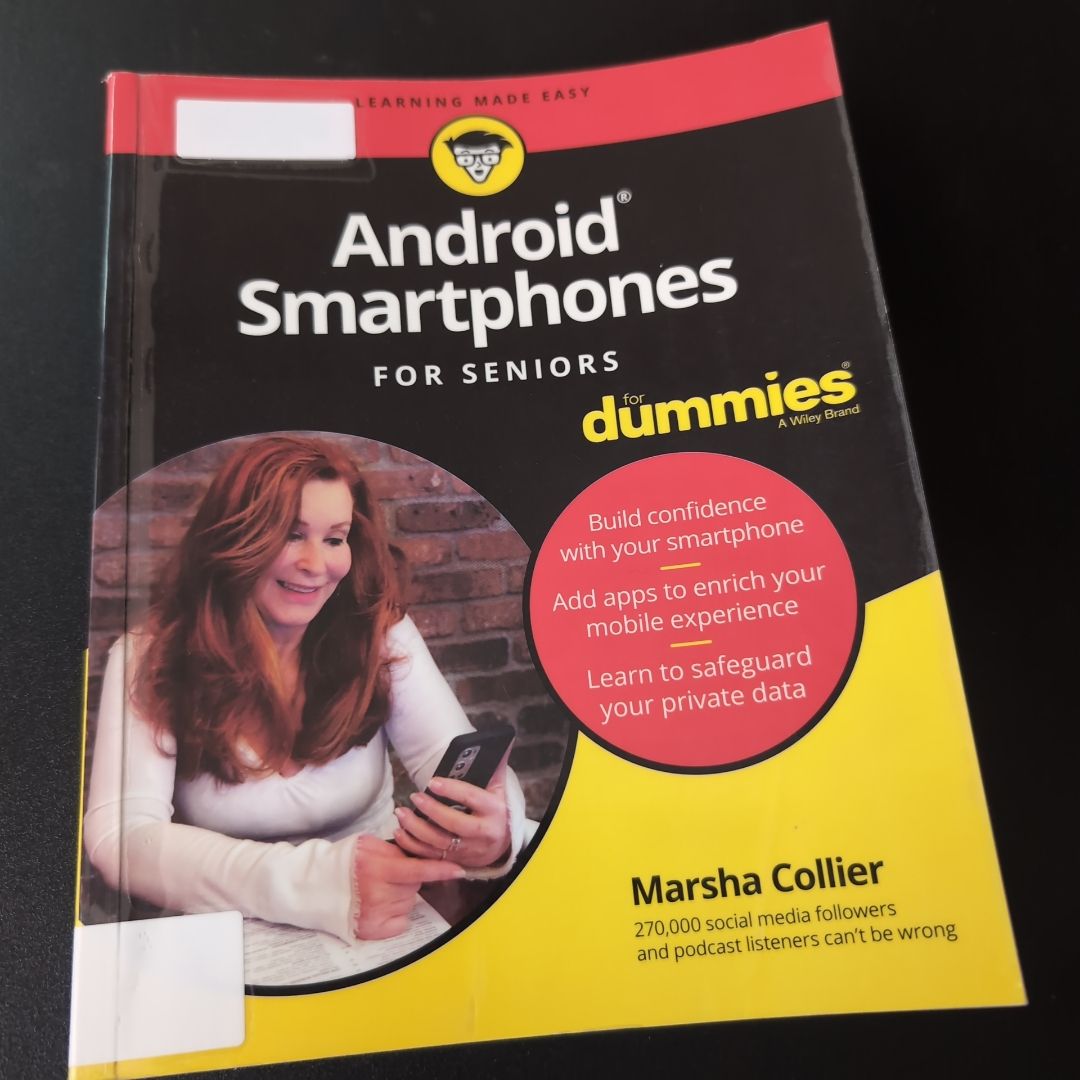 Livre Android Smartphones For Seniors For Dummies - Marsha Collier - Édition 2021, Bon état