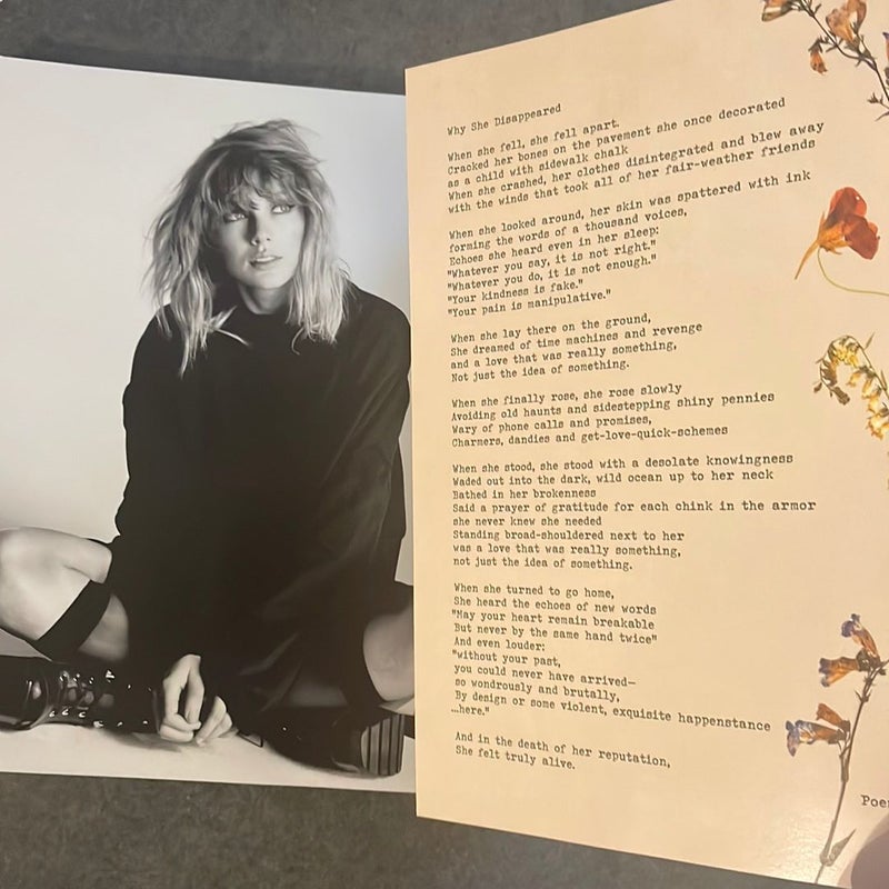 Collectible Taylor Swift Reputation Album Book 