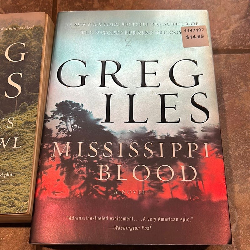 Bundle of 3 Greg Iles Penn Cage Series Books