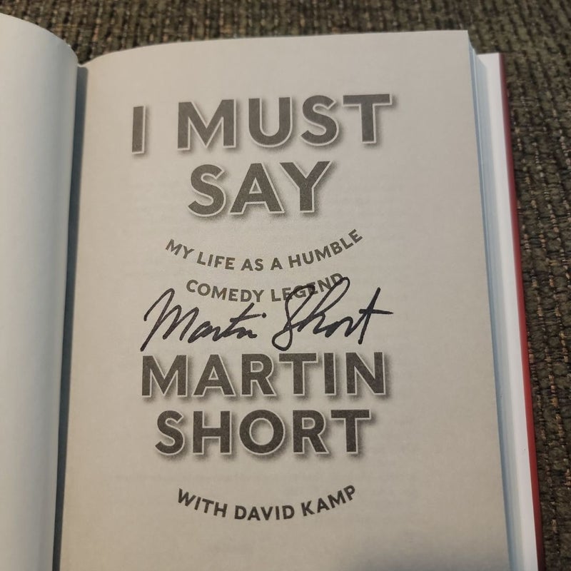 I Must Say (Autographed) (First Edition)