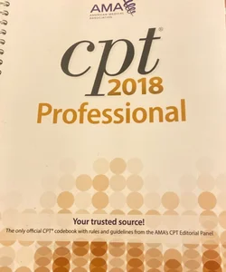 CPT® 2018 Professional Edition