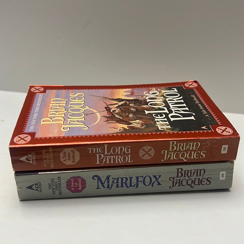 Redwall Series Bundle: Book #10-The Long Patrol Book #11-Marlfox