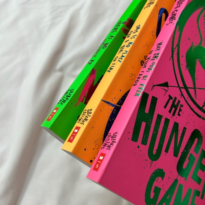 Hunger Games Trilogy — UK Neon Set