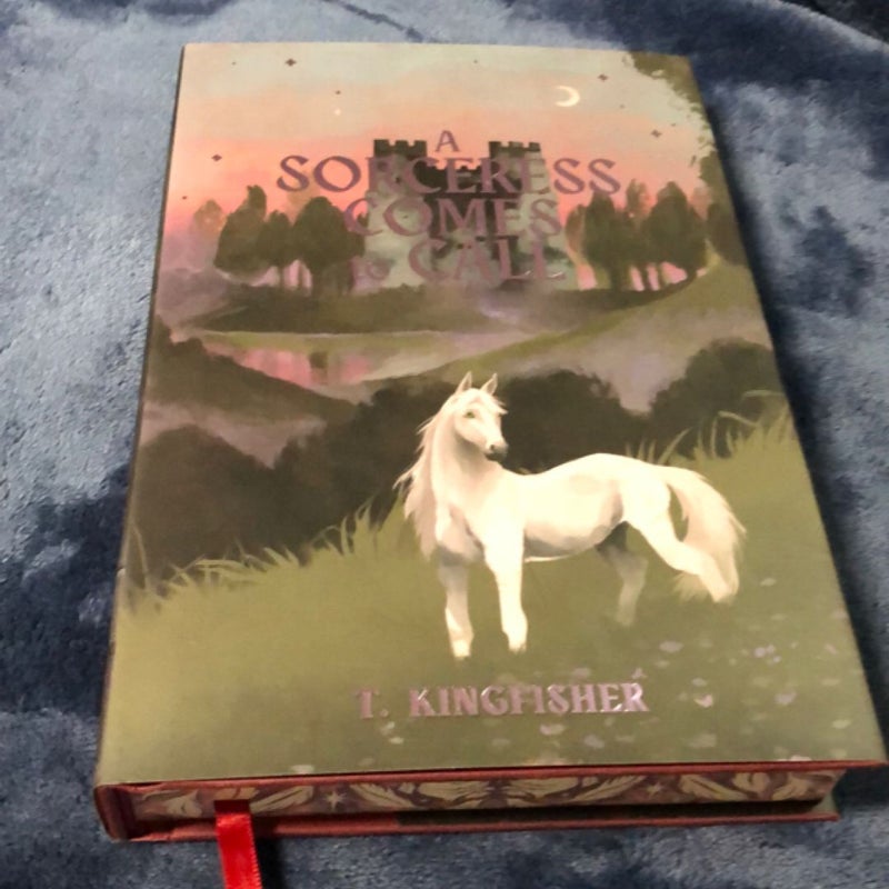 A Sorceress Comes to Call SIGNED NEW Owlcrate Sprayed Edges 