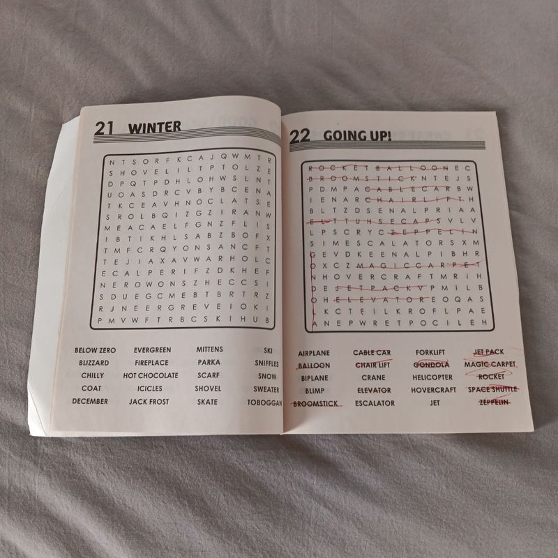 3 Word Search Books