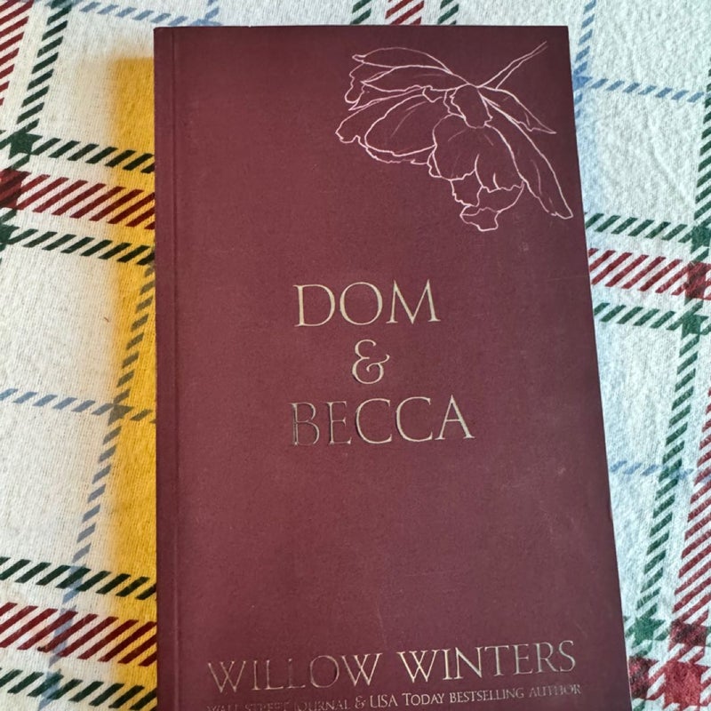 Dom & Becca discrete Patreon foiled edition Dirty Dom