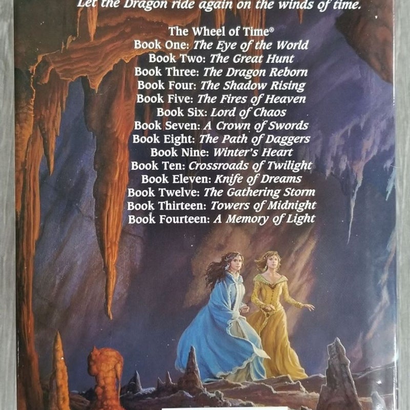 SIGNED 2012 WHEEL OF TIME A MEMORY OF LIGHT BOOK #14 ROBERT JORDAN 1ST ED. MINT!