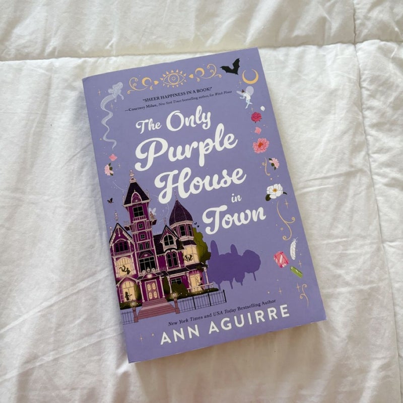 The only purple house in town