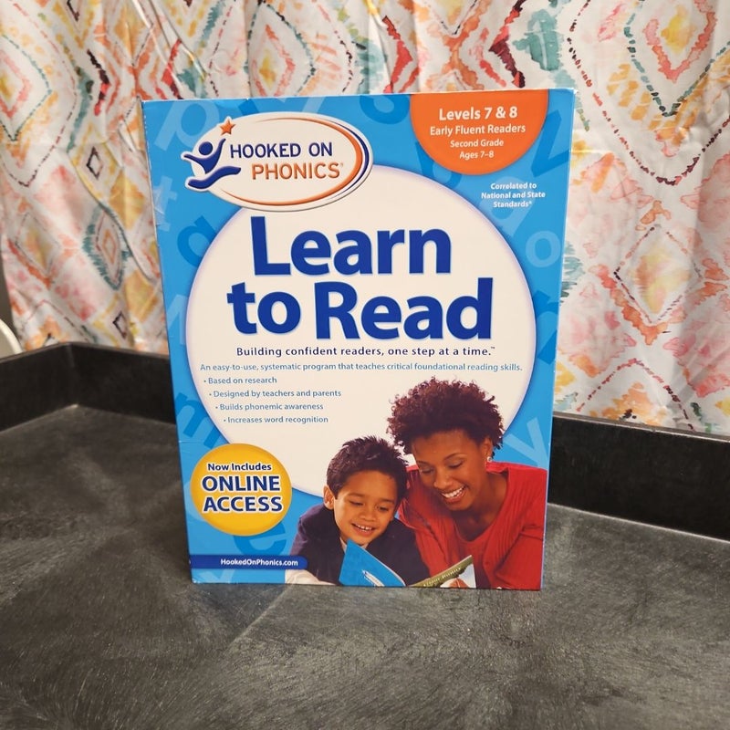 Hooked on Phonics Learn to Read - Levels 7&8 Complete (PB347)