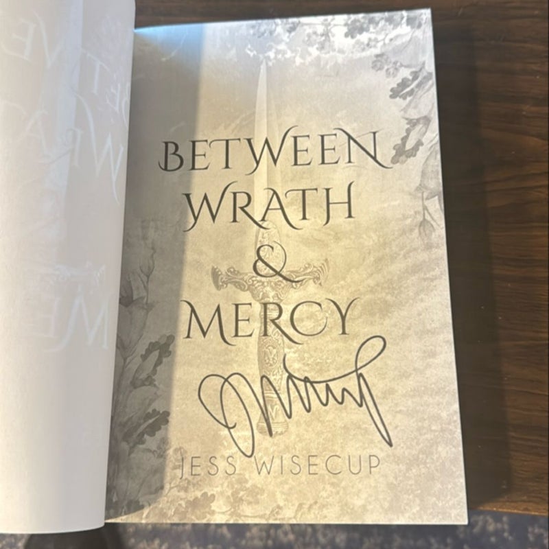 Between Wrath and Mercy - SIGNED