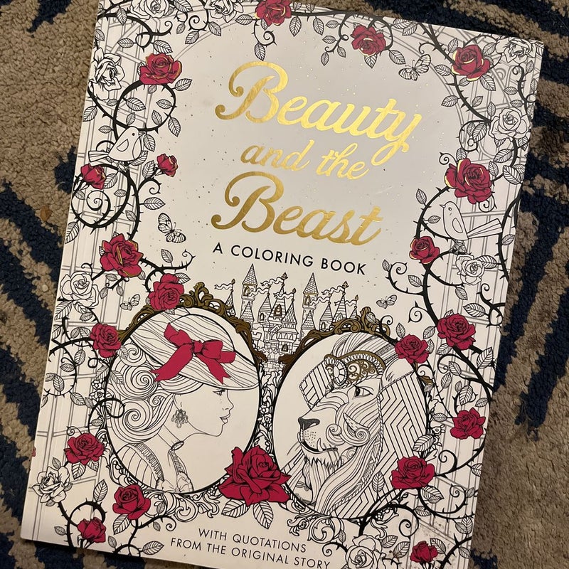 Beauty and the Beast: a Coloring Book