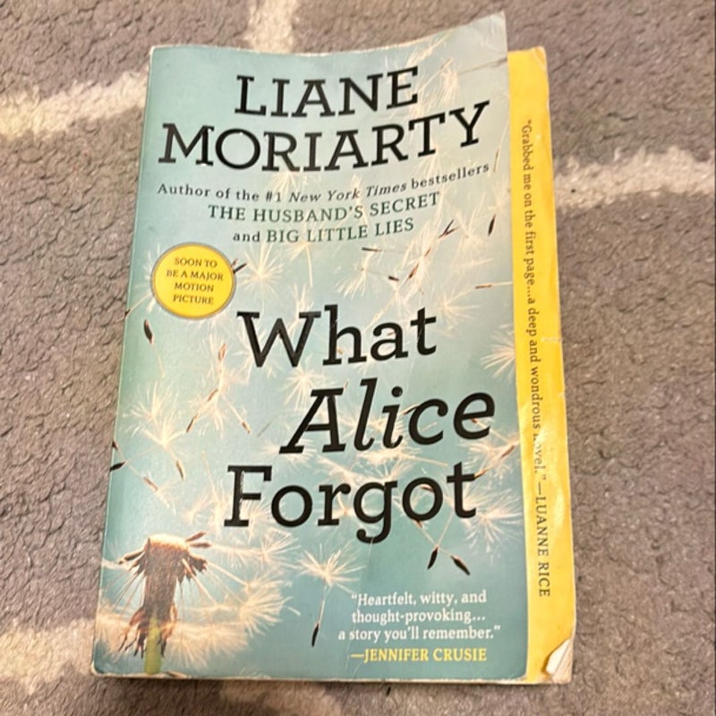 What Alice Forgot