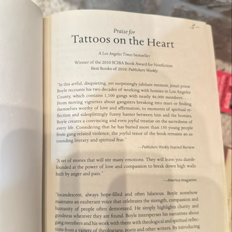 Tattoos on the heart 