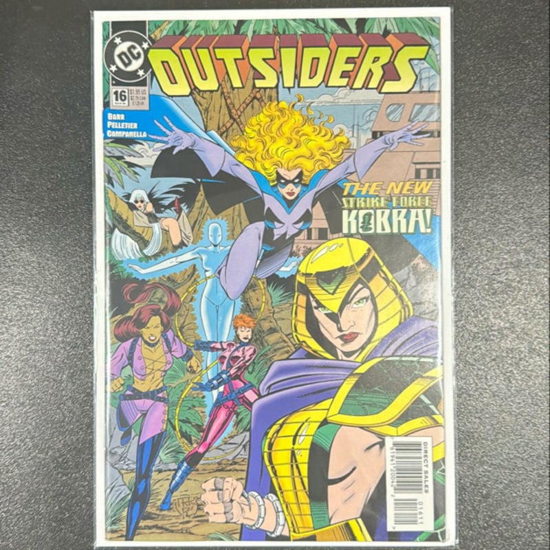 Outsiders # 16 March 1995 DC Comics