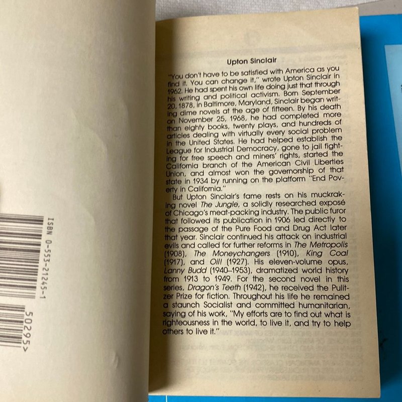 The Jungle by Upton Sinclair; Morris Dickstein, Paperback | Pangobooks