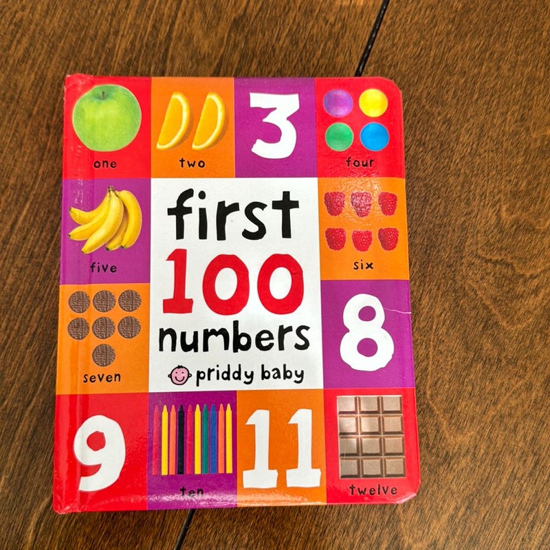 First 100 Board Books First 100 Numbers