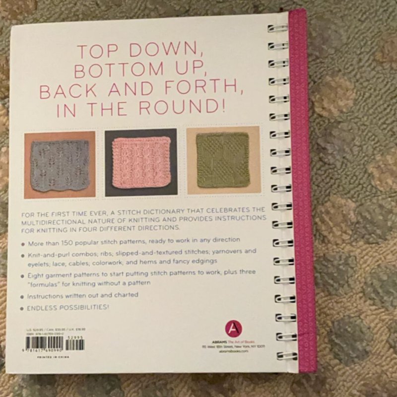 Up, down, All-Around Stitch Dictionary