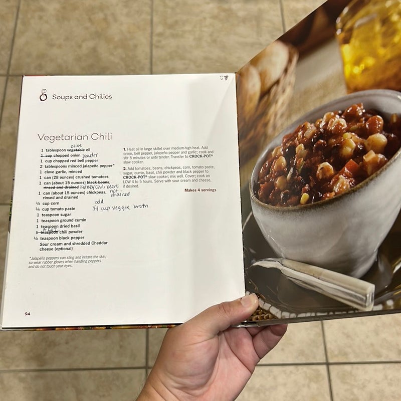 Crockpot Vegetarian Cookbook