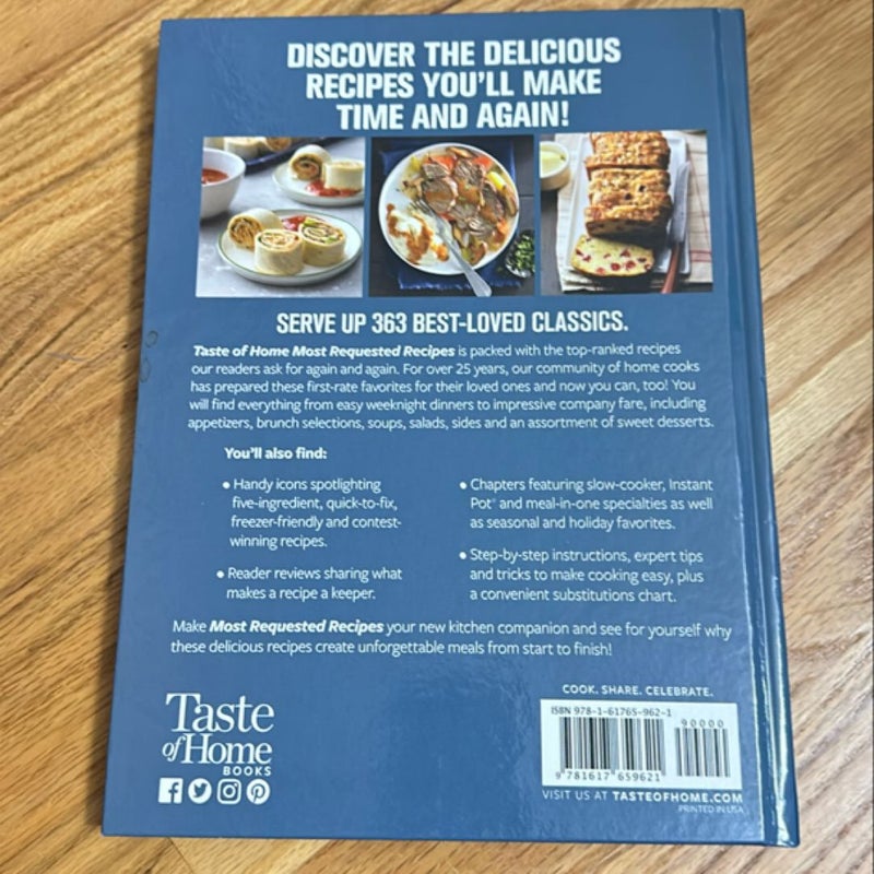 Taste of Home Most Requested Recipes 2020
