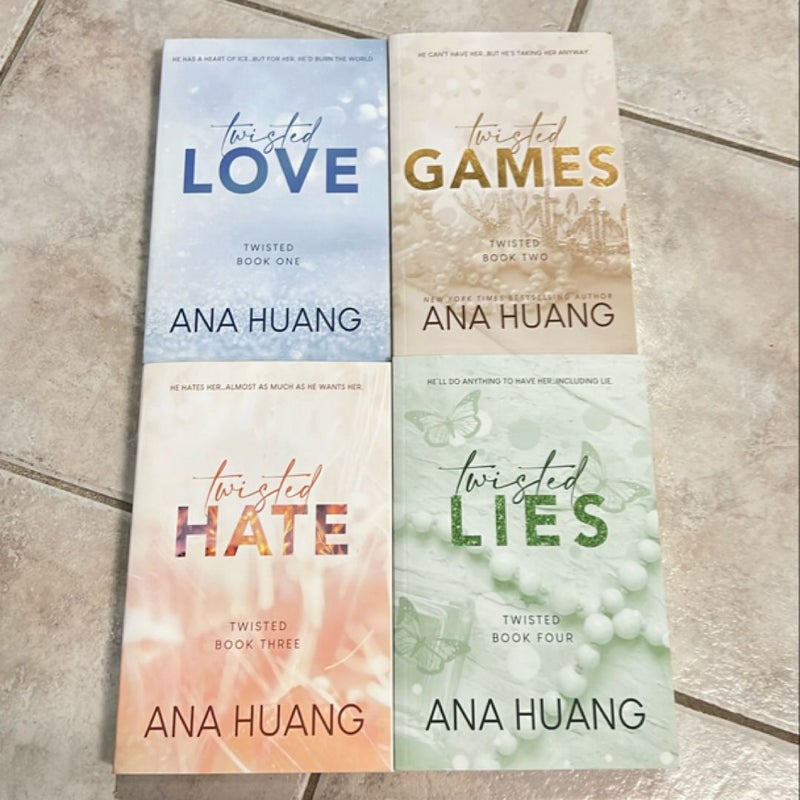 SIGNED EDITIONS - TWISTED SERIES - ANA HUANG