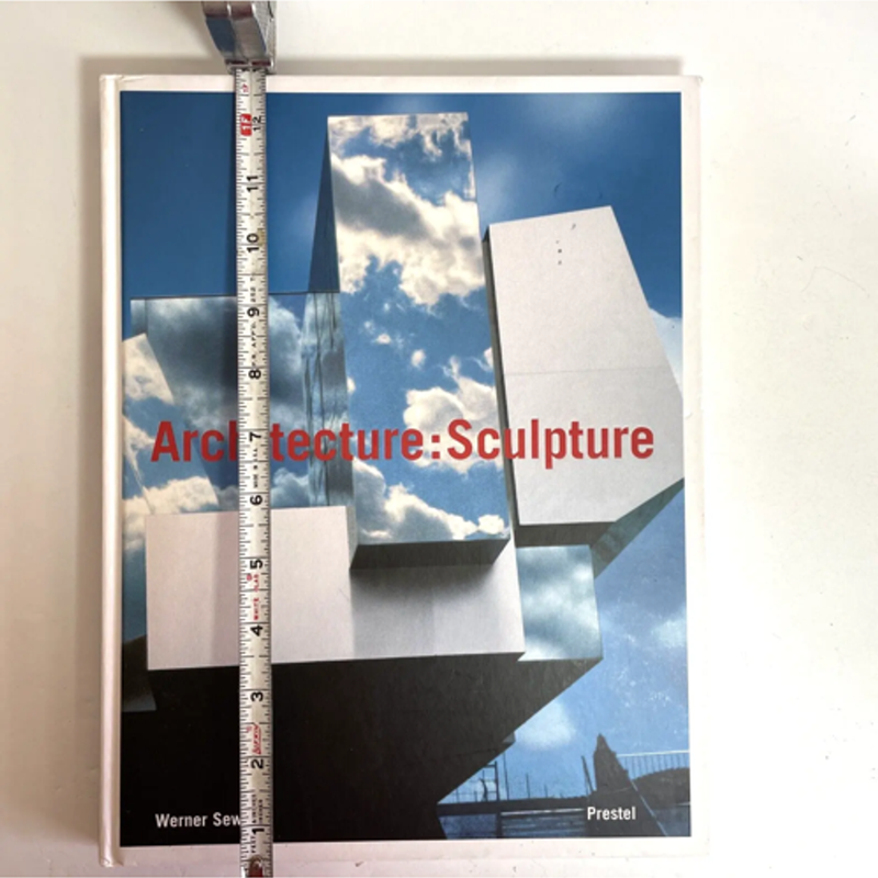 Architecture Sculpture by Werner Sewing, 2004  Hardcover Architectural Designs