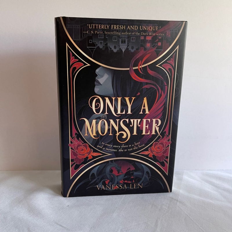 Only a Monster EX LIBRARY BOOK