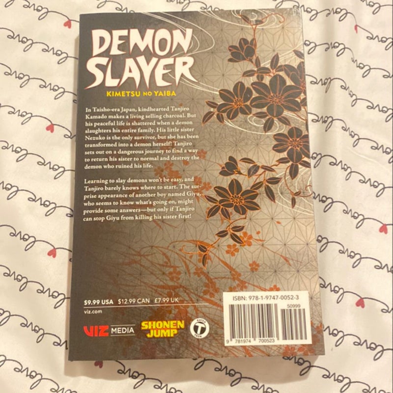 Demon Slayer: Kimetsu No Yaiba, Vol. 1