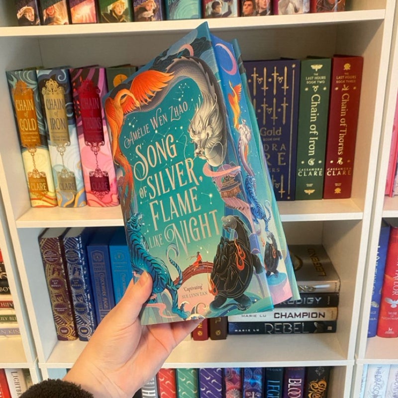 Song of Silver, Flame Like Night Illumicrate Edition by Amélie Wen Zhao, Hardcover Pangobooks