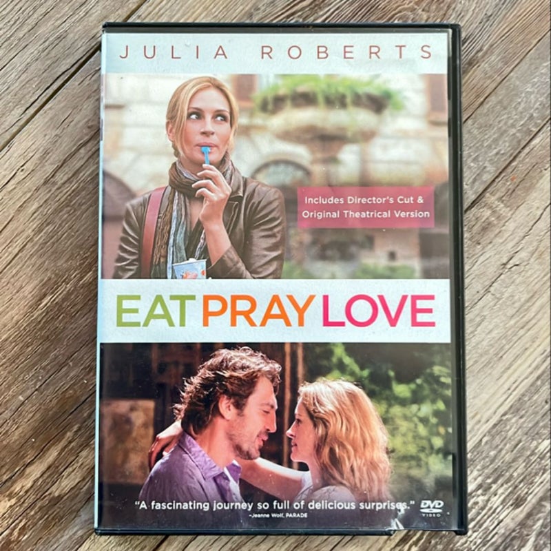 Eat Pray Love 10th-Anniversary Edition Book & DVD