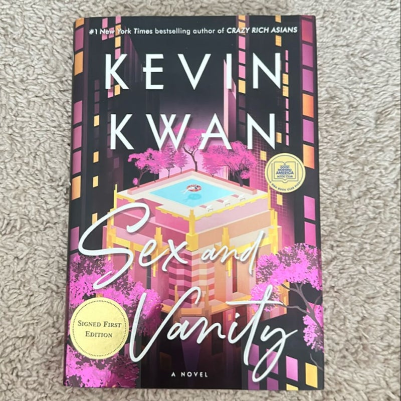 Sex and Vanity - Signed First Edition 