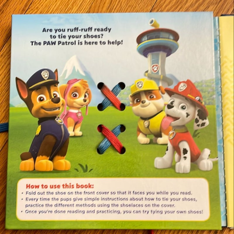 Tie Your Shoes with the Paw Patrol