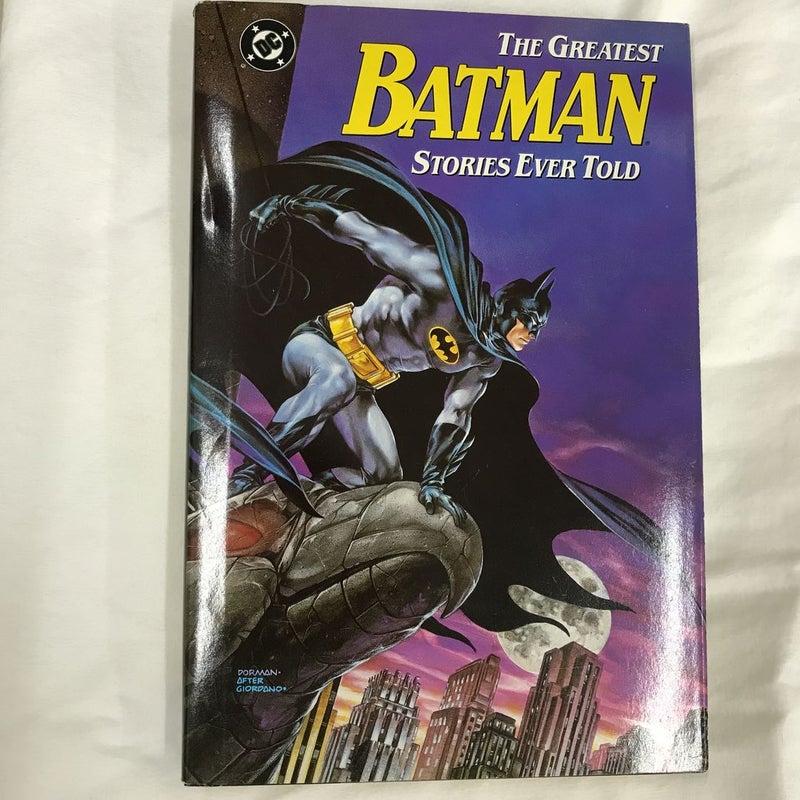 Greatest Batman Stories Ever Told HC