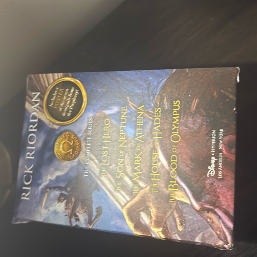 The Heroes of Olympus Paperback Boxed Set