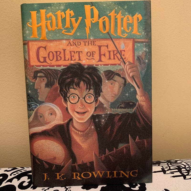 Harry potter goblet of fire online hardcover