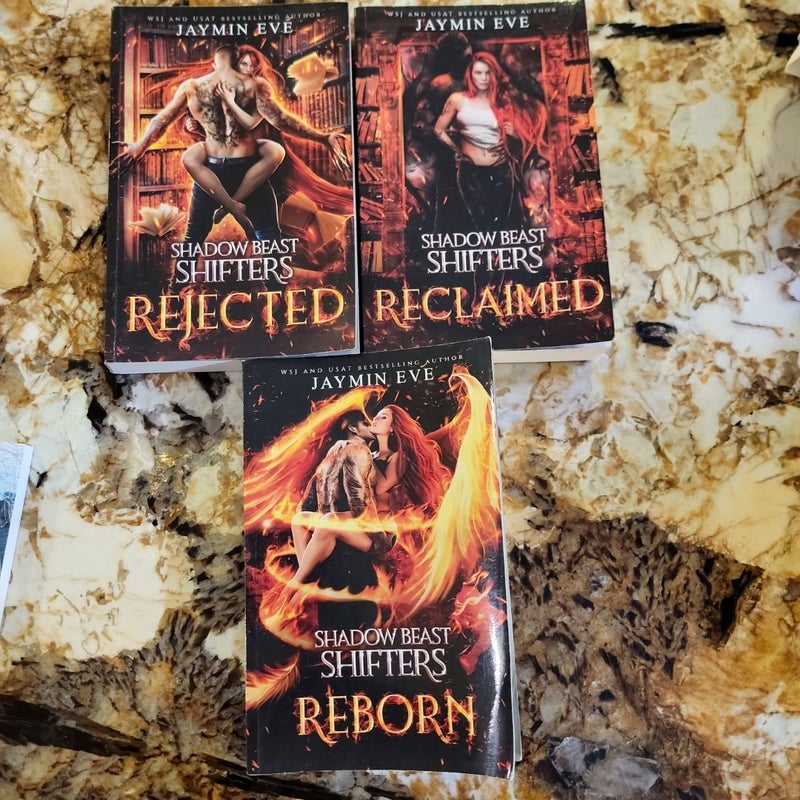 Rejected, Reclaimed, Reborn -Shadow Beast Shifters Bundle 1,2,3