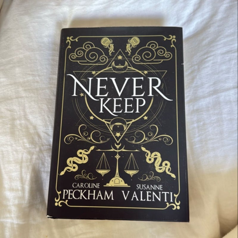 Never Keep (Book 1 in the Sins of the Zodiac Series)