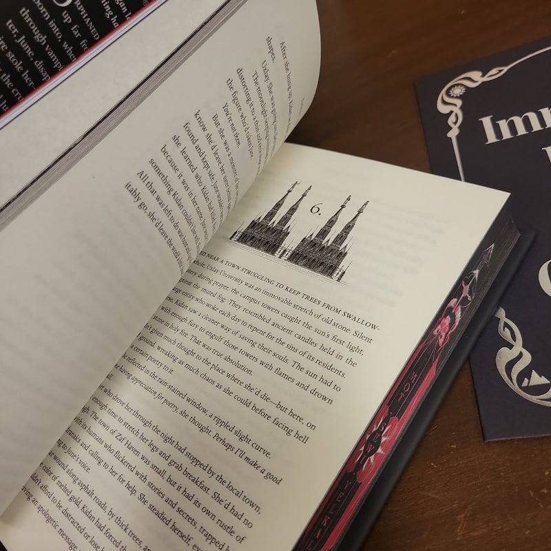 Immortal Dark with Overlays *Signed Owlcrate Special Edition*