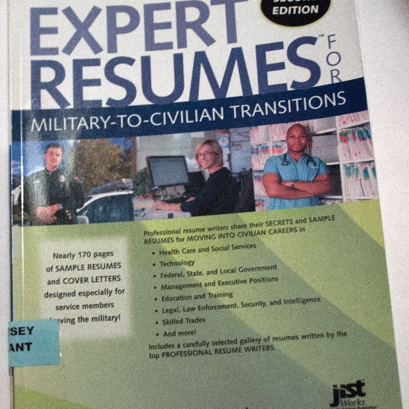 Expert Resumes for Military to Civilian Transitions